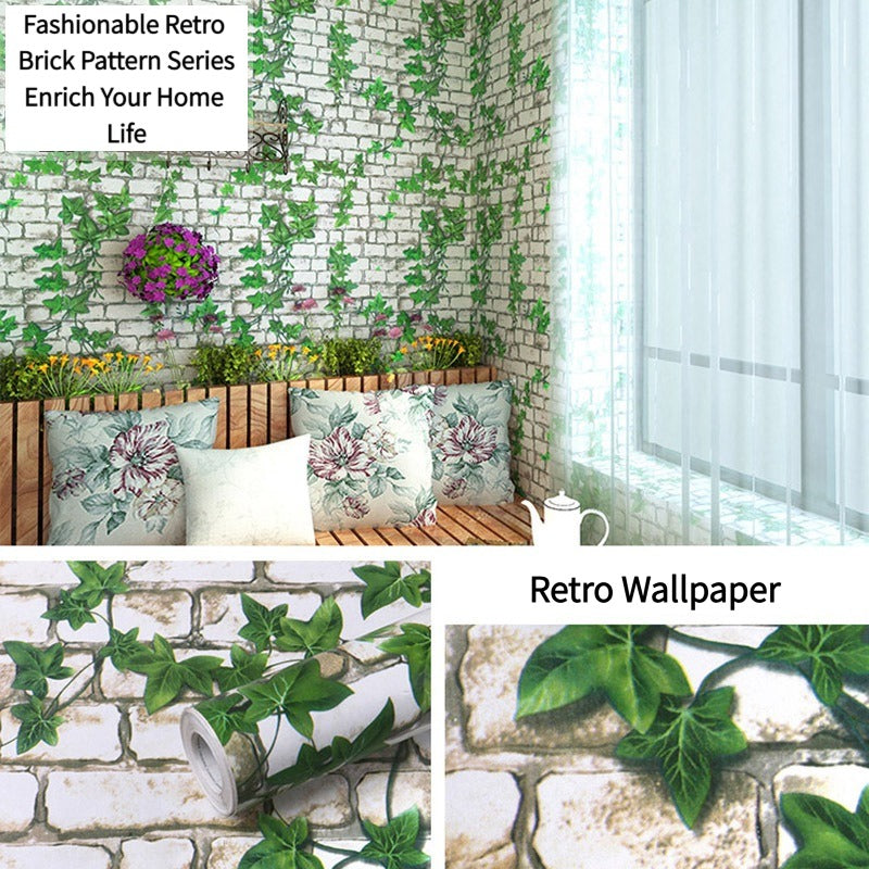 Retro Wallpaper 3D Brick