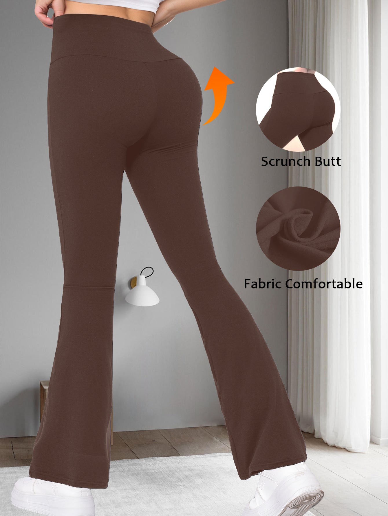 Plus Size Confortbel Workout Leggings Womens Sofy Yoga High