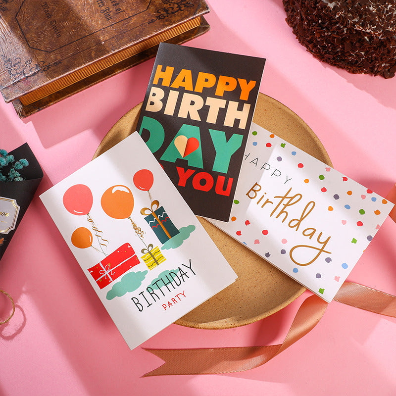 Birthday Blessing Cards Happy Invitation Card Greeting