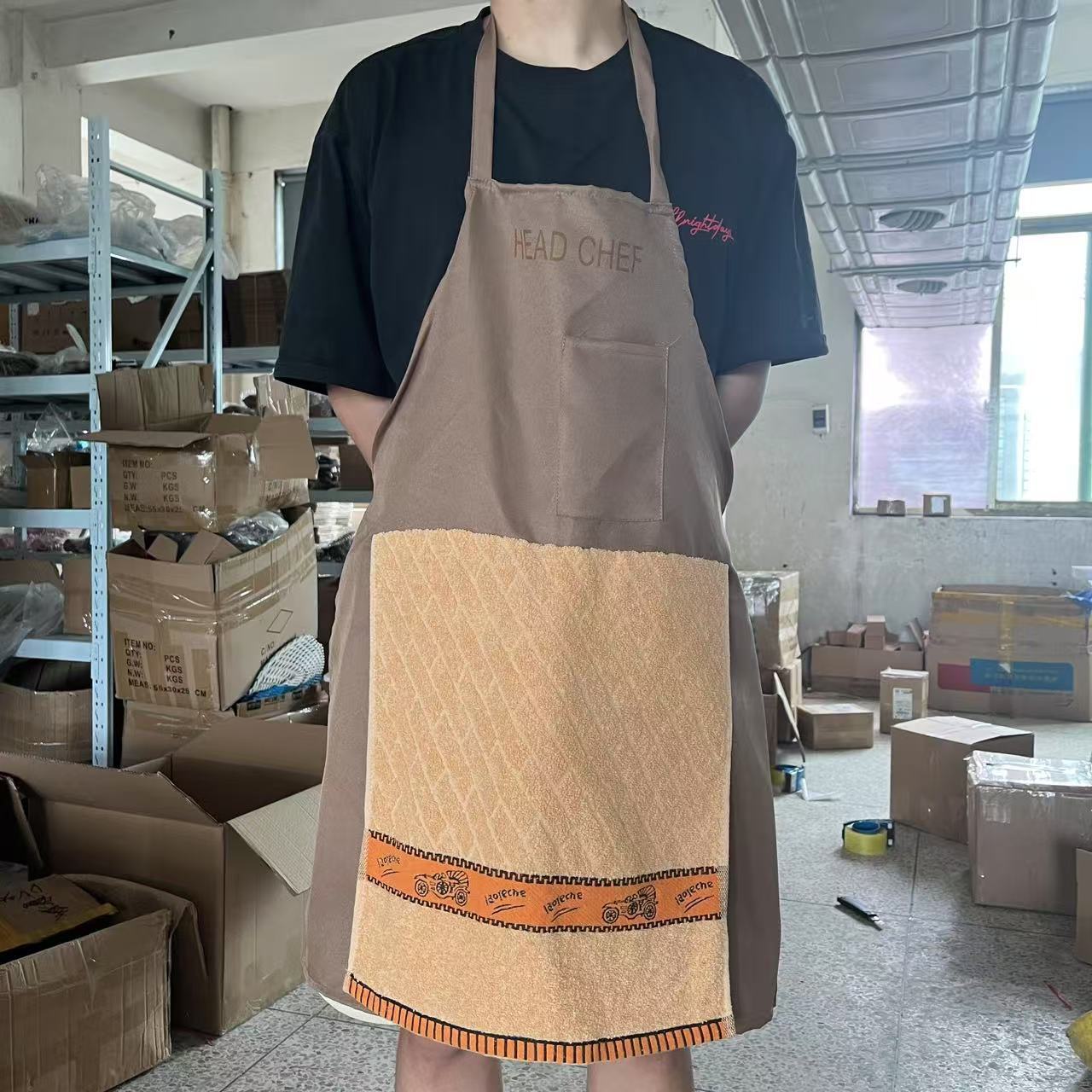 Kook barbecue schort heren