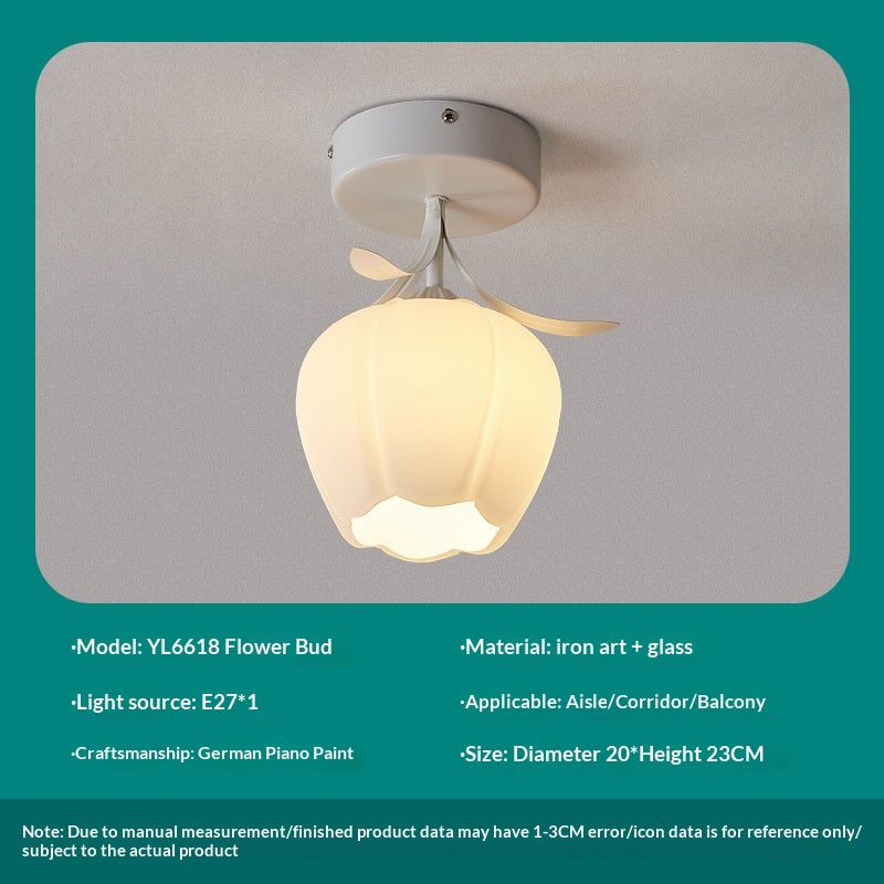 Retro entryway foyer balkon ceiling licht