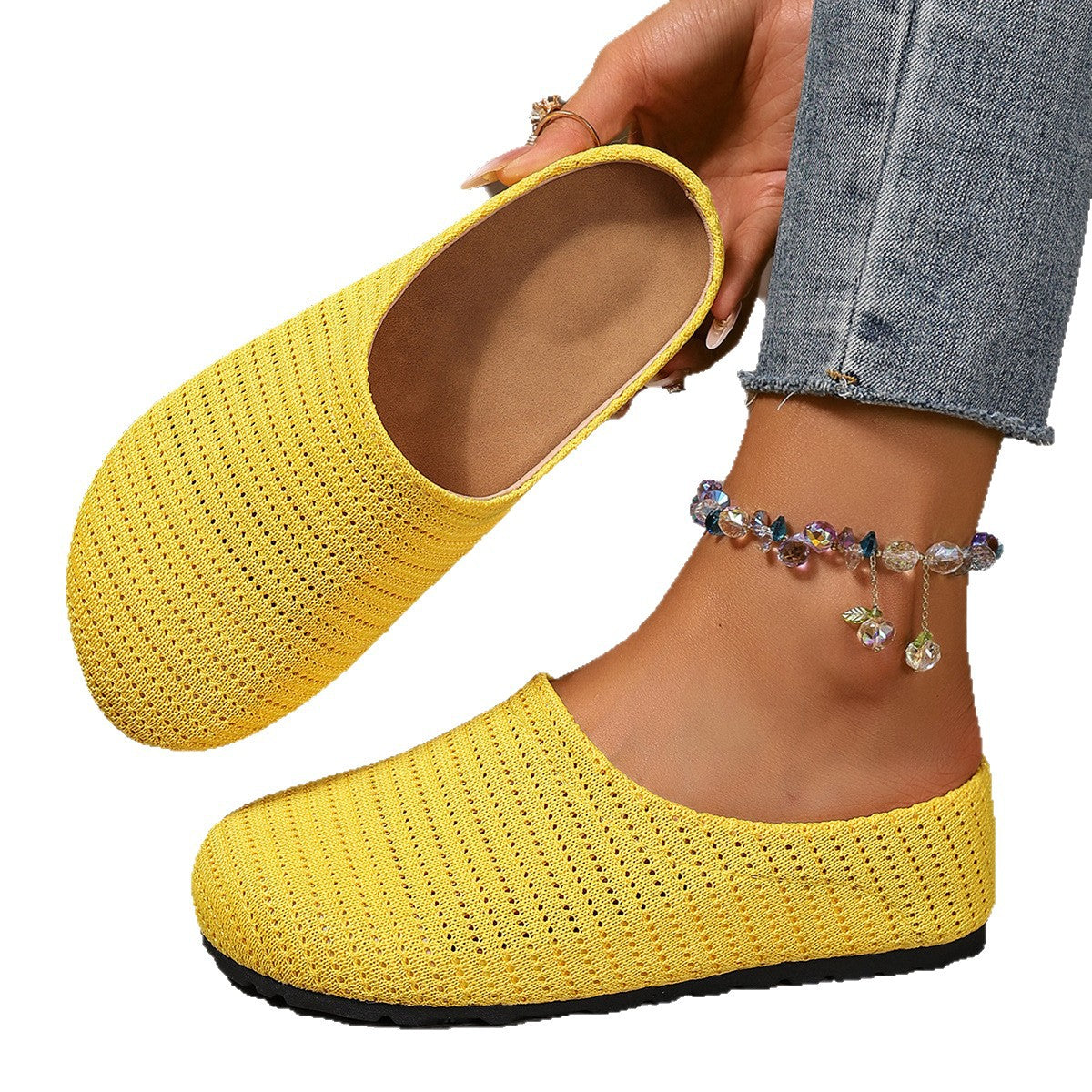 Half Slippers for Women Summer Outdoor Wear