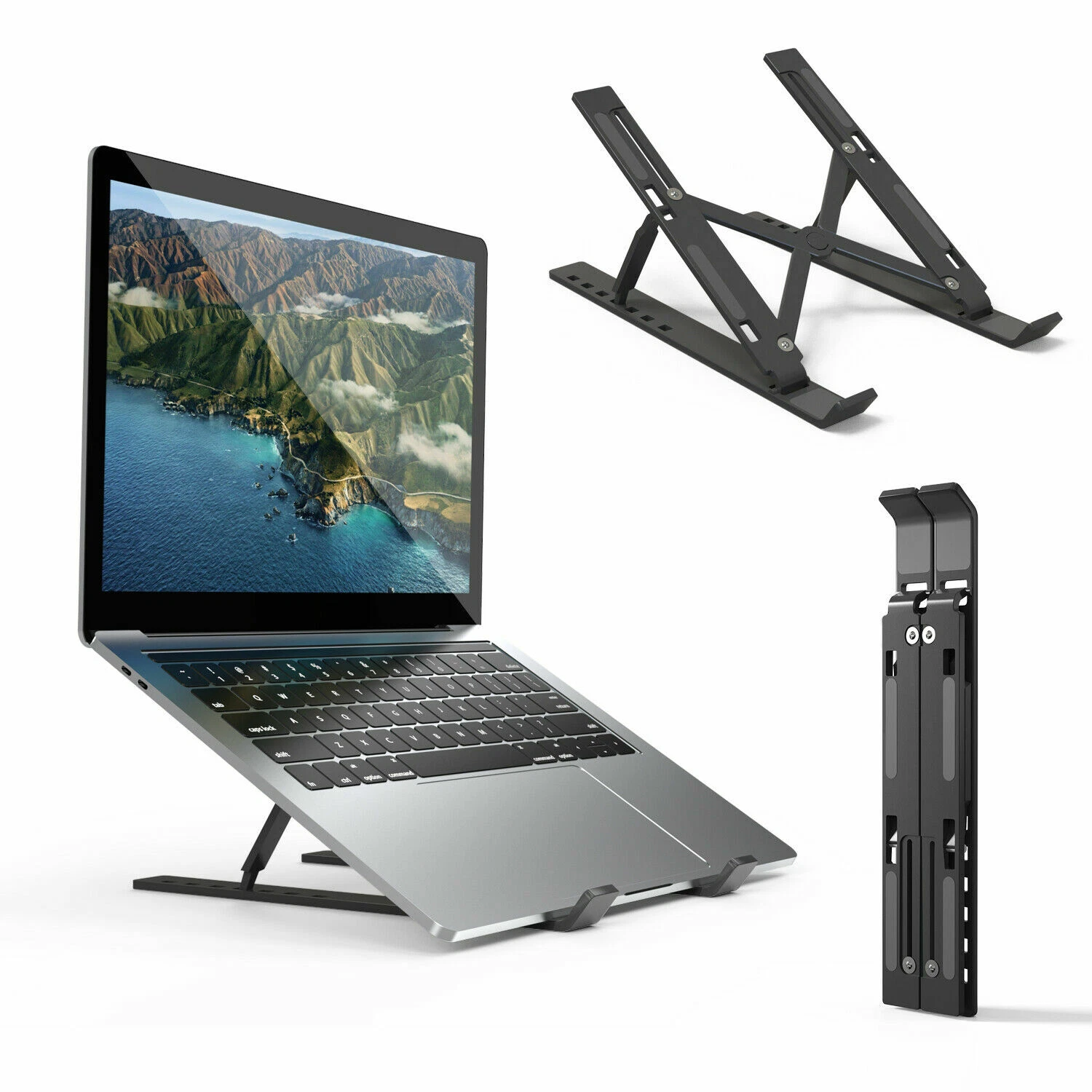 Laptopstandaard draagbaar verstelbaar tablet houder bureau verhoger