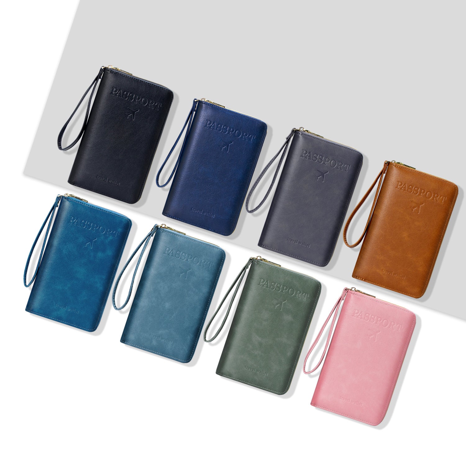 Passport Holder Airline Ticket Organizer And Document Case