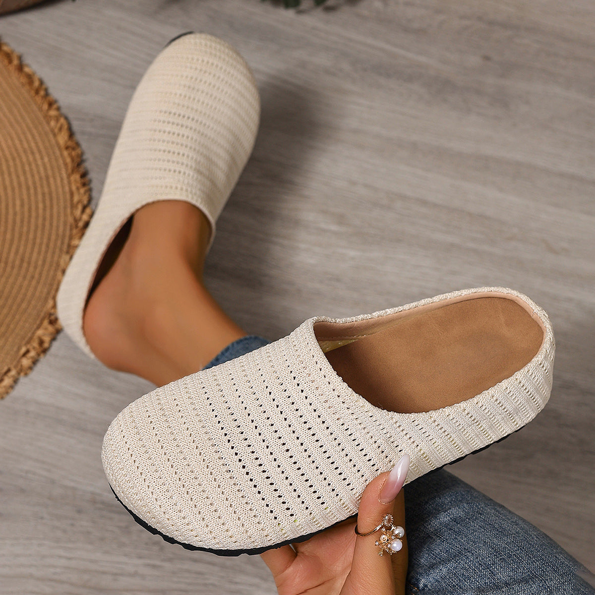 Half Slippers for Women Summer Outdoor Wear
