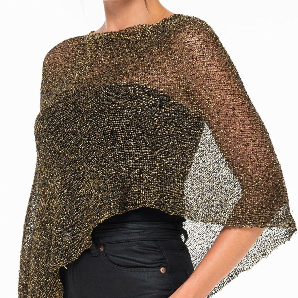 Irregular Cloak Shawl Sun-protection Top Loose-lazy-style