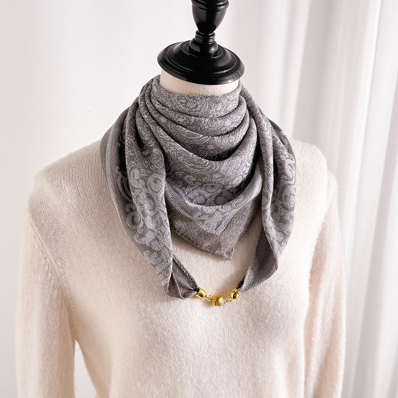Springautumn New Silk Scarf For Women