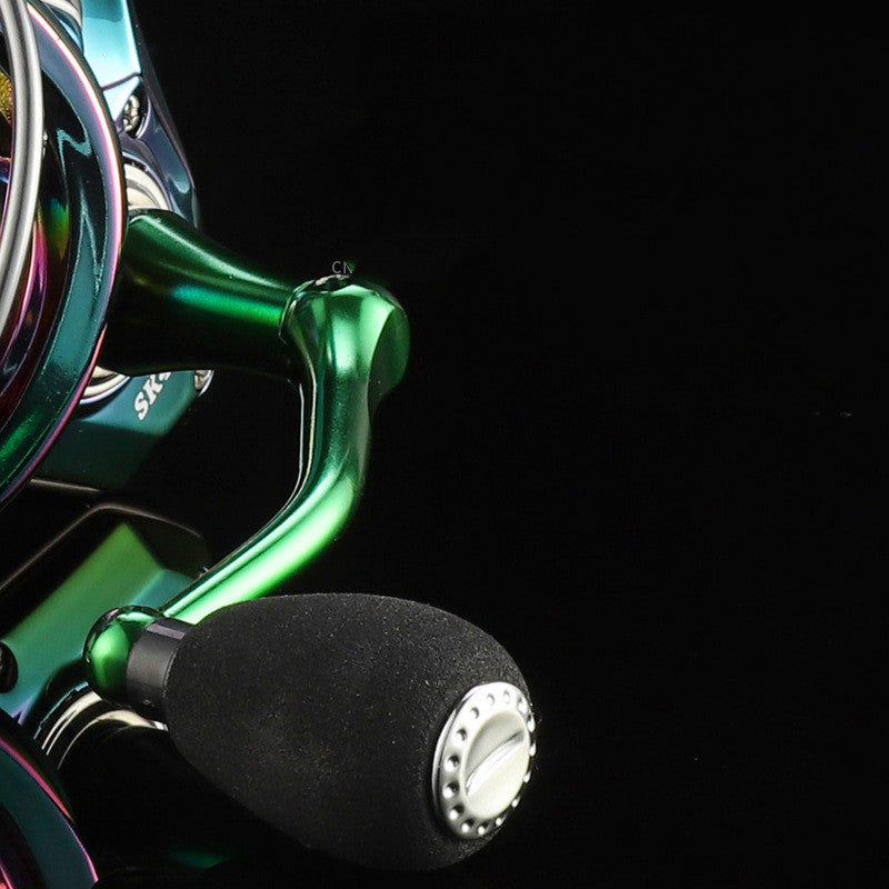 Colorful Spinning Wheel Shopee Fishing Reel Honeycomb Hole