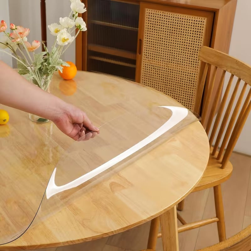 Rond pvc tafel hoes 1 5mm thick