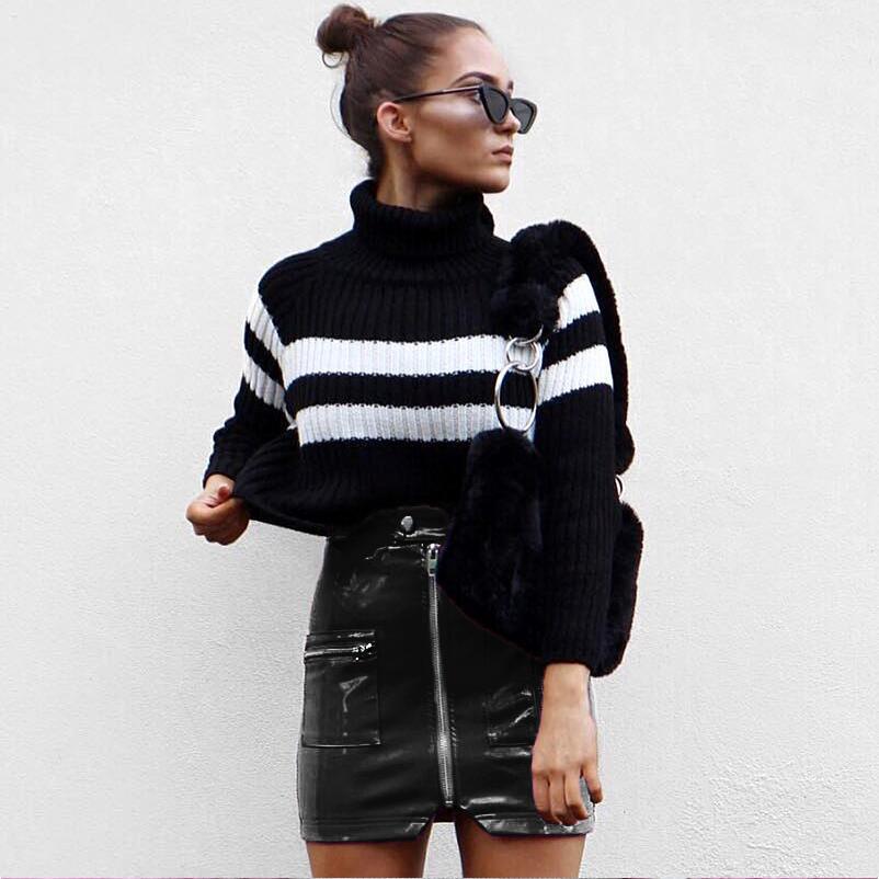 Retro Irregular Bodycon Skirt For Women