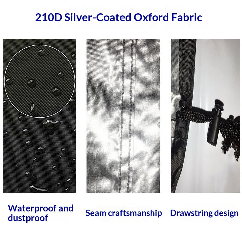 Oxford doek tuin courtyard buiten umbrella stofhoes