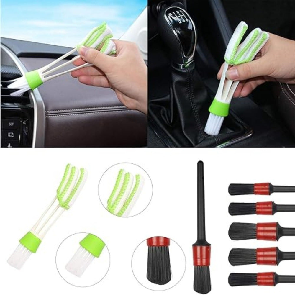 5 delig auto detaillering borstel set includes