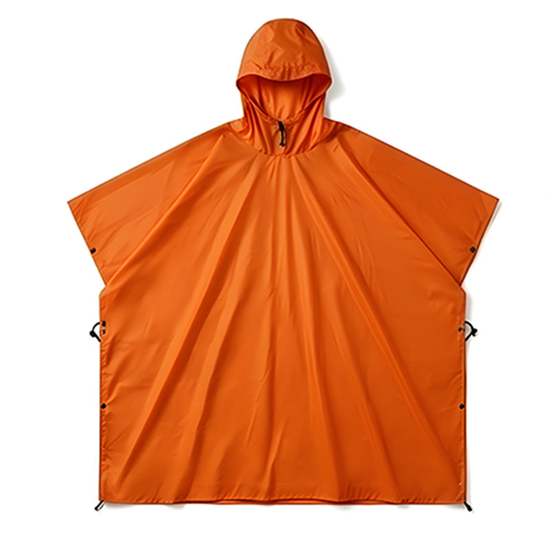 Outdoor Lightweight 3-in-1 Multi-Functional Rain Poncho For Hiking