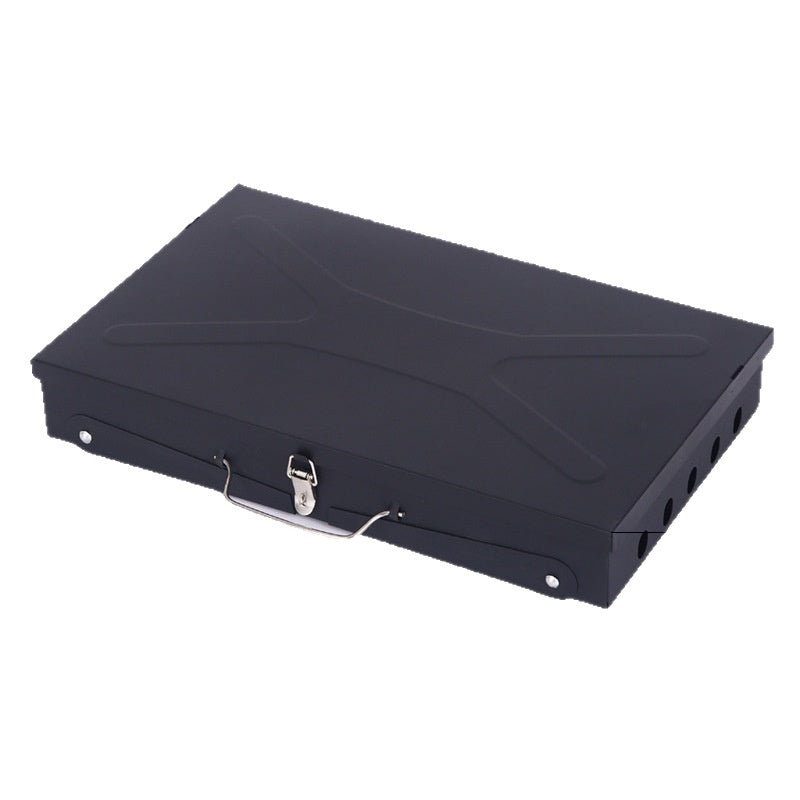 Buiten opvouwbaar barbecue grill ingebouwd