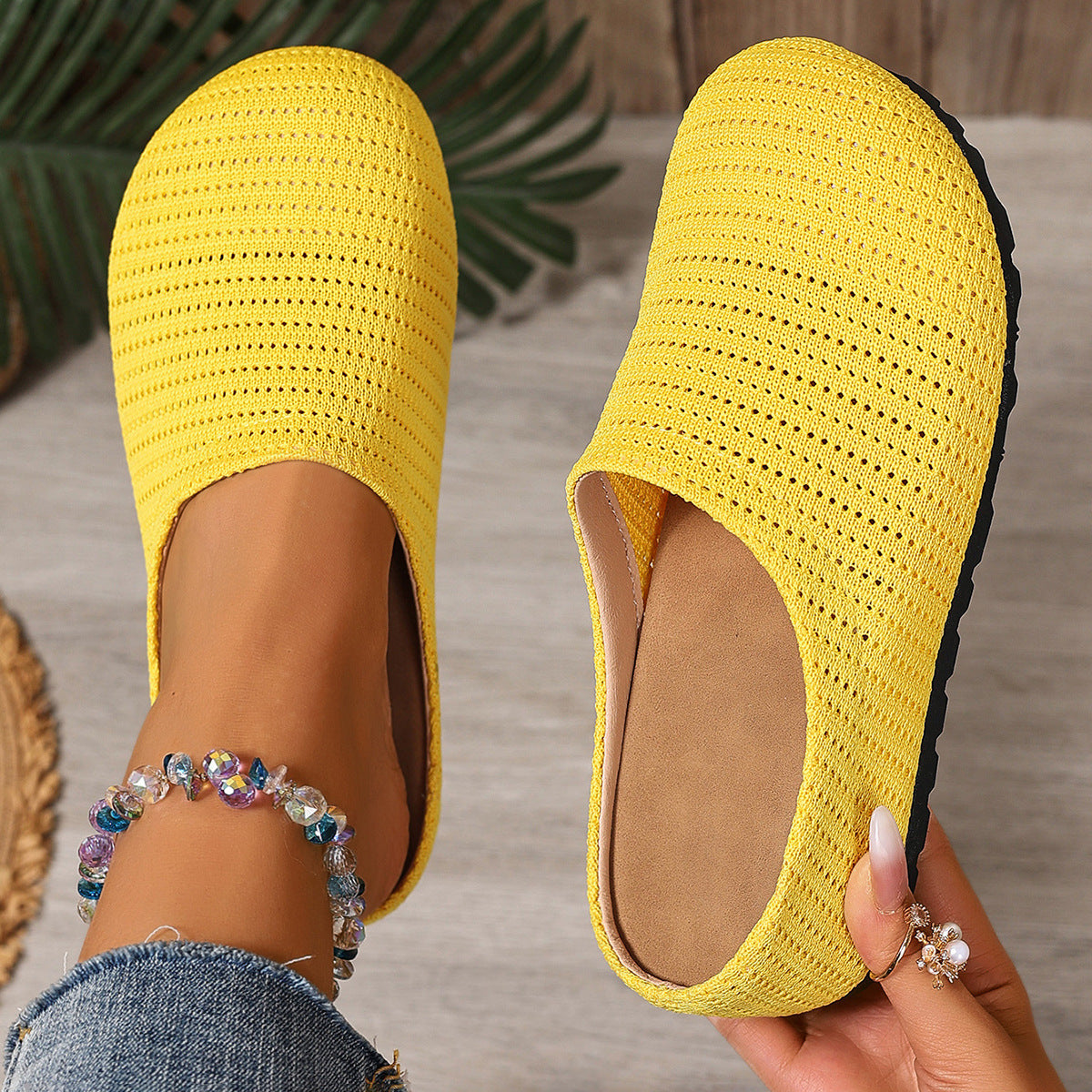 Half Slippers for Women Summer Outdoor Wear