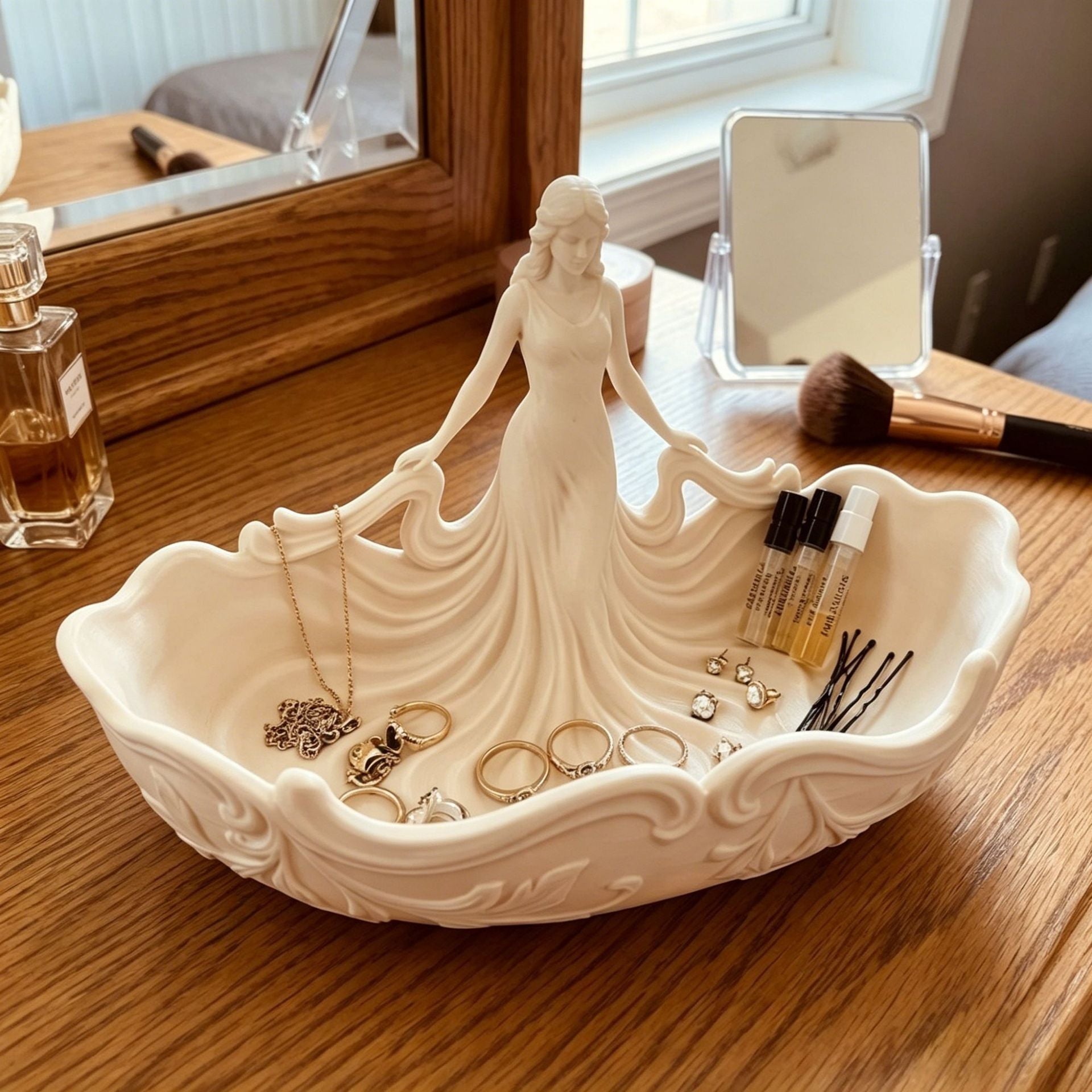 Sieraden opbergbakje decoratief huis bureau item