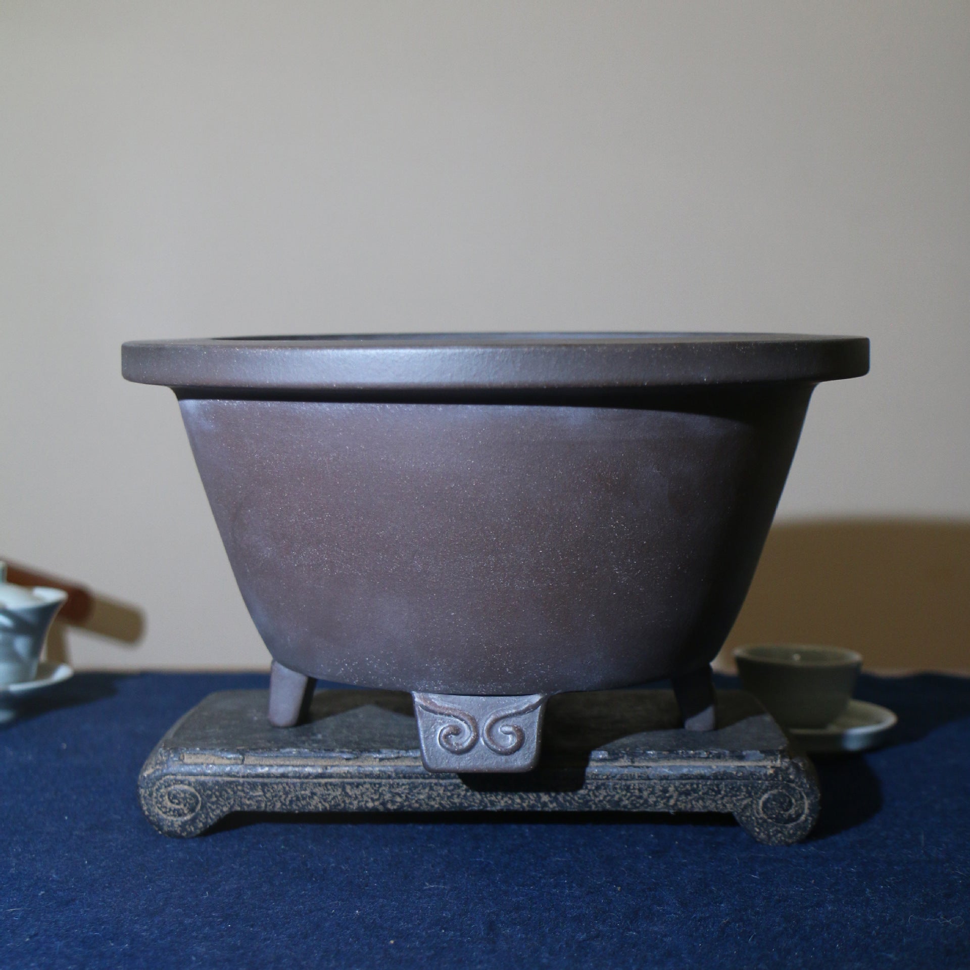 Zisha Flower Pot Bonsai Tabletop Planter Handmade