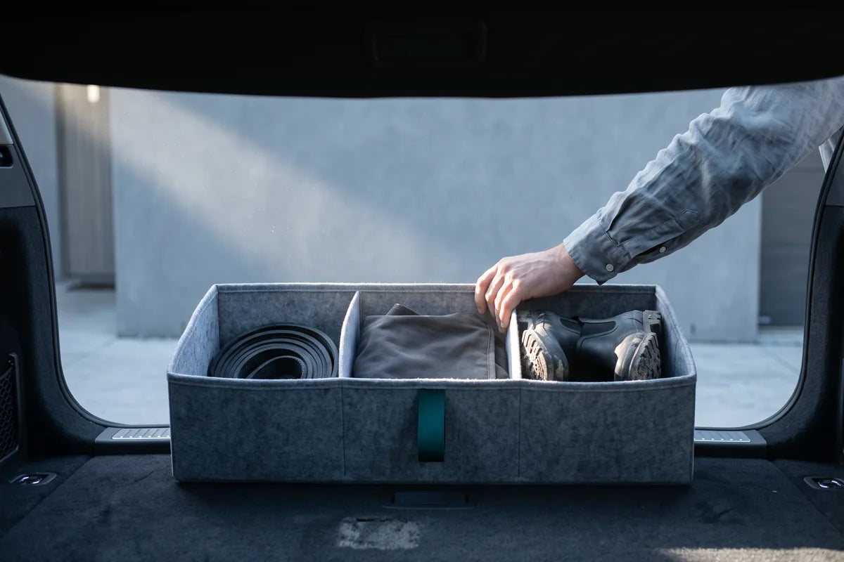 Everything slides around in the trunk